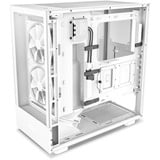 NZXT H5 Elite All White, Tower-Gehäuse weiß (matt), Tempered Glass