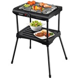 Unold Barbecue-Grill "Black Rack", Elektrogrill schwarz