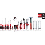 Wiha Werkzeugrucksack mechanic Set, Werkzeug-Set schwarz/rot, 41-teilig, mit Rucksack