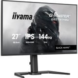 iiyama G-Master GB2741HSU-B1, Gaming-Monitor 68.6 cm (27 Zoll), schwarz (matt), FullHD, IPS, HDMI, DP, Free-Sync, USB-Hub, Höhenverstellung, 144Hz Panel