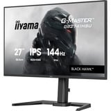 iiyama G-Master GB2741HSU-B1, Gaming-Monitor 68.6 cm (27 Zoll), schwarz (matt), FullHD, IPS, HDMI, DP, Free-Sync, USB-Hub, Höhenverstellung, 144Hz Panel