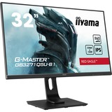 iiyama G-Master GB3271QSU-B1, Gaming-Monitor 80 cm (32 Zoll), schwarz, WQHD, IPS, AMD Free-Sync, 165Hz Panel
