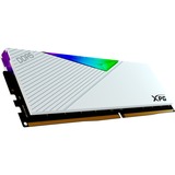 ADATA DIMM 32 GB DDR5-6000 (1x 32 GB) , Arbeitsspeicher weiß, AX5U6000C3032G-CLARWH, Lancer RGB, INTEL XMP