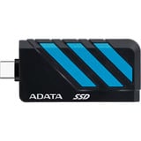 ADATA External SSD SC735 2 TB, Externe SSD schwarz/blau, USB-C 3.2 Gen 2 (10 Gbit/s)
