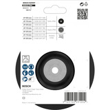 Bosch PRO Backing Pad, Stützteller für Fiberschleifscheiben 115mm, M14, Schleifteller weich, für Winkelschleifer mit Spannmutter