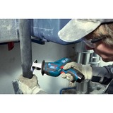 Bosch Professional Akku-Säbelsäge GSA 12V-14 Professional, 12Volt blau/schwarz, 2x Li-Ionen Akku 3,0Ah, in L-BOXX