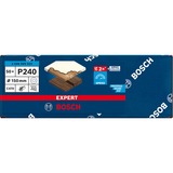Bosch Professional Expert C470 Schleifblatt, Ø 150mm, K240 50 Stück, für Exzenterschleifer