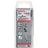 Bosch Professional Stichsägeblatt T 101 B Clean for Wood, 100mm 25 Stück