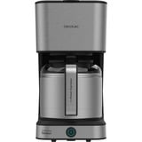 Cecotec Coffee 66 Drop & Thermo , Filtermaschine edelstahl/schwarz, 950 Watt