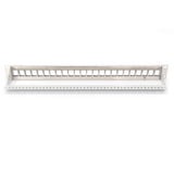 Digitus Modulares Patchpanel, 24-Port, unbestückt grau, 1 HE, für Keystone-Module
