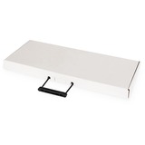 Digitus Patch-Halter zur Wandmontage für 483 mm (19") Installationen, Wandhalterung schwarz, 8 Höheneinheiten