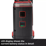 EINHELL Akku-Energiestation TE-ES 18/150/1 Li-C-Solo, Ladestation schwarz/rot