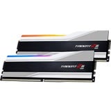 G.Skill DIMM 96 GB DDR5-6400 (2x 48 GB) Dual-Kit, Arbeitsspeicher silber, F5-6400J3239F48GX2-TZ5RS, Trident Z5 RGB, INTEL XMP