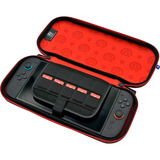 HORI Alumi Case (Mario) Metalles Premium Etui, Tasche rot/schwarz, für Nintendo Switch 2