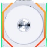 Lian Li UNI FAN SL120 Wireless, Gehäuselüfter weiß, Reverse, 124.5 mm