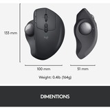 Logitech MX ERGO, Trackball schwarz