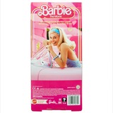 Mattel Barbie The Movie - Margot Robbie als Barbie: Sammlerpuppe im rosa-weißen Karo-Kleid 