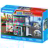 PLAYMOBIL 71874 City Action Polizeiwache mit Fahndungsraum, Konstruktionsspielzeug 