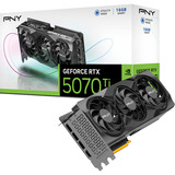 PNY GeForce RTX 5070 Ti OC, Grafikkarte DLSS 4, 3x DisplayPort, 1x HDMI 2.1