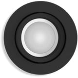 Philips HUE White & Color Ambiance Centura Einbauspot, LED-Leuchte schwarz, rund