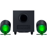 Razer Nommo V2, Lautsprecher schwarz, USB, Bluetooth