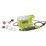 Ryobi ONE+ Akku-Rotationswerkzeug RRT18-0, 18Volt, Geradschleifer grün/schwarz, ohne Akku und Ladegerät