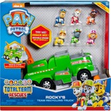 Spin Master Paw Patrol Rockys Recycling-Truck, Spielfahrzeug grün