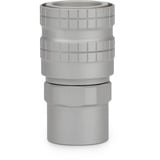 Thermal Grizzly DeltaMate Quick Disconnect, Verbindung silber (matt)/nickel, Female - F