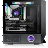 Thermaltake Ceres 350 MX Black, Tower-Gehäuse schwarz, Tempered Glass x 2