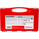 fischer EASY Box Universaldübel UX mit Schrauben hellgrau, 252-teilig, mit Schrauben
