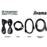 iiyama G-Master GB2771HSU-B1 Red Eagle, Gaming-Monitor 68.6 cm (27 Zoll), schwarz (matt), FullHD, Fast-IPS, HDMI, DP, G-Sync komp., USB-Hub, 240Hz Panel