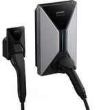 Anker SOLIX V1 Wallbox 11KW, 16A 3-phasig schwarz/grau, ohne Kabel, mit Typ2-Ladebuchse