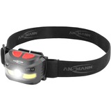 Ansmann Stirnlampe HD250RS, LED-Leuchte schwarz