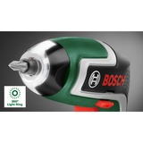 Bosch Heimwerken & Garten Akkuschrauber IXO 7 Flexi-Set 3,6Volt grün/schwarz, Li-Ionen Akku 2,0Ah, flexible Verlängerung 30cm