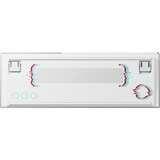 CHERRY XTRFY MX 8.2 Pro TMR Wireless, Gaming-Tastatur weiß, DE-Layout, Cherry MK Crystal