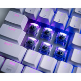 CHERRY XTRFY MX 8.2 Pro TMR Wireless, Gaming-Tastatur weiß, DE-Layout, Cherry MK Crystal