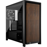Corsair FRAME 4000D RS Wood , Tower-Gehäuse schwarz/holz, Tempered Glass