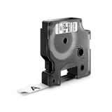 Dymo D1 ORIGINAL Hochleistungs-Schriftband Nylon, schwarz auf weiß, 12mm x 3,5m S0718040