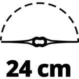 EINHELL Power X-Change Akku-Rasentrimmer GC-CT 18/24 Li P, 18Volt rot/schwarz, Li-Ionen Akku 1,5Ah