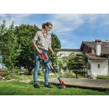 EINHELL Power X-Change Akku-Rasentrimmer GE-CT 18Li Kit, 18Volt rot/schwarz, Li-Ionen Akku 2,0Ah