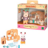 EPOCH Sylvanian Families - Schokoladenhasen Bruder Badezimmer Set, Konstruktionsspielzeug 