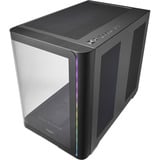 FSP M580, Tower-Gehäuse schwarz, Tempered Glass x 2