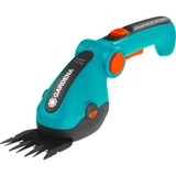 GARDENA Akku-Grasschere ComfortCut Li, 3,6Volt türkis/schwarz, Li-Ionen-Akku 3,0Ah