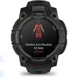 Garmin Instinct 3 - 45 mm, AMOLED, Smartwatch Black, Silikon-Armband