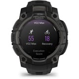 Garmin Instinct 3 - 45 mm, AMOLED, Smartwatch Black, Silikon-Armband