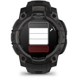 Garmin Instinct 3 - 45 mm, AMOLED, Smartwatch Black, Silikon-Armband