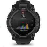 Garmin Instinct 3 - 45 mm, AMOLED, Smartwatch Black, Silikon-Armband