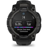Garmin Instinct 3 - 45 mm, AMOLED, Smartwatch Black, Silikon-Armband