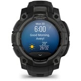 Garmin Instinct 3 - 45 mm, AMOLED, Smartwatch Black, Silikon-Armband