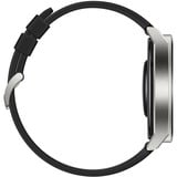 Huawei Watch GT 3 Pro Titanium, Smartwatch titan, 46mm, Armband: schwarzes Fluorelastomer-Armband